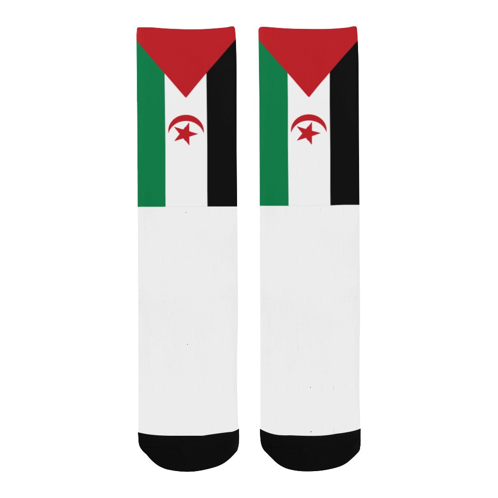 Sahrawi Arab Democratic Republic Calf High Socks