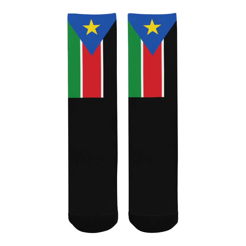 South Sudan Calf High Socks