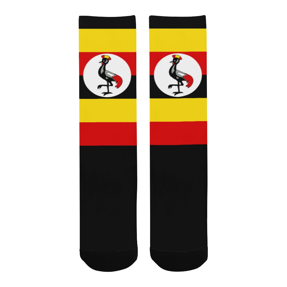 Uganda Calf High Socks