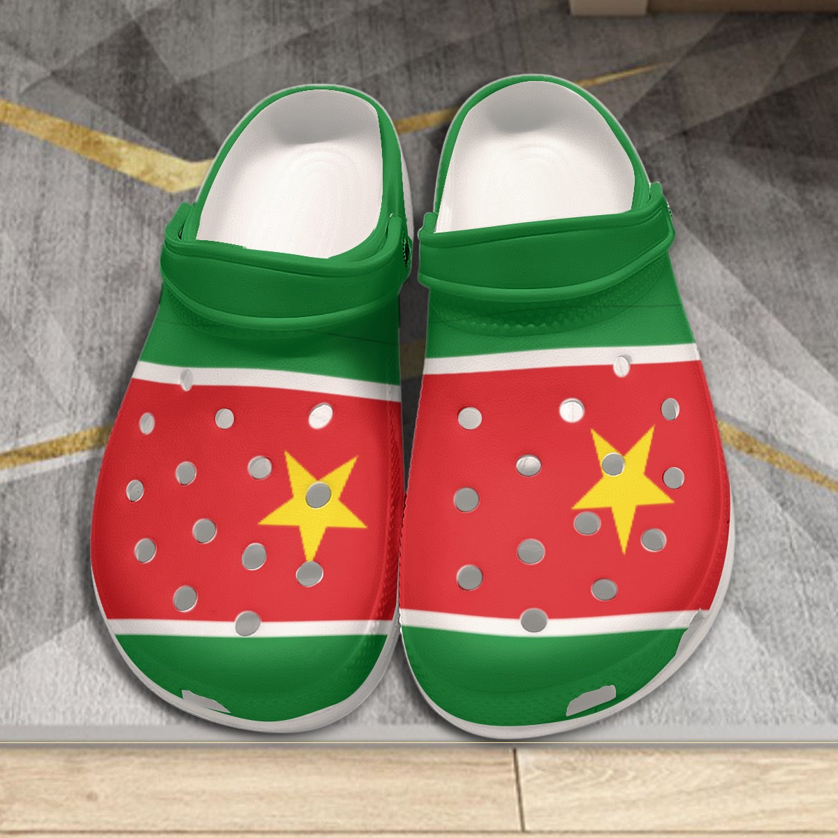 Guadeloupe Red Clogs - Womens