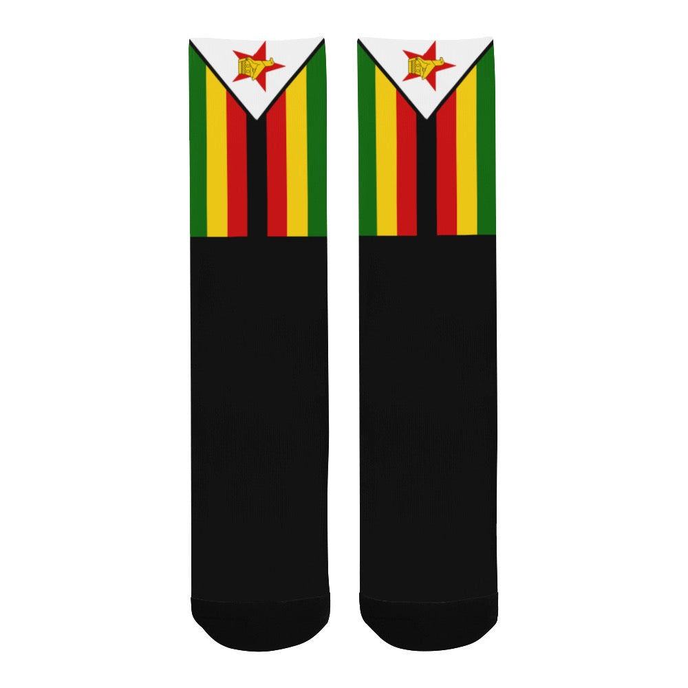 Zimbabwe Calf High Socks