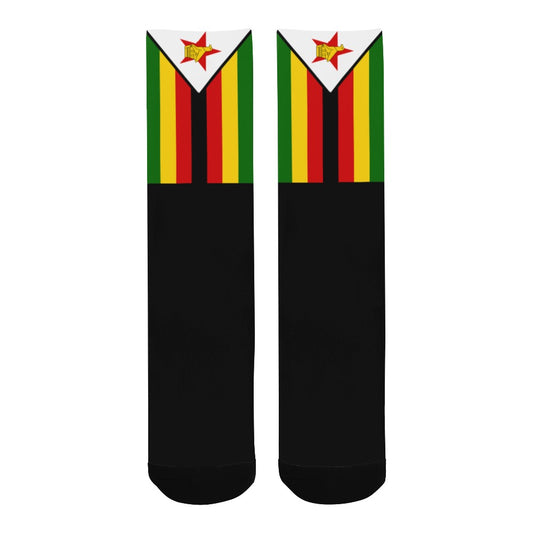 Zimbabwe Calf High Socks