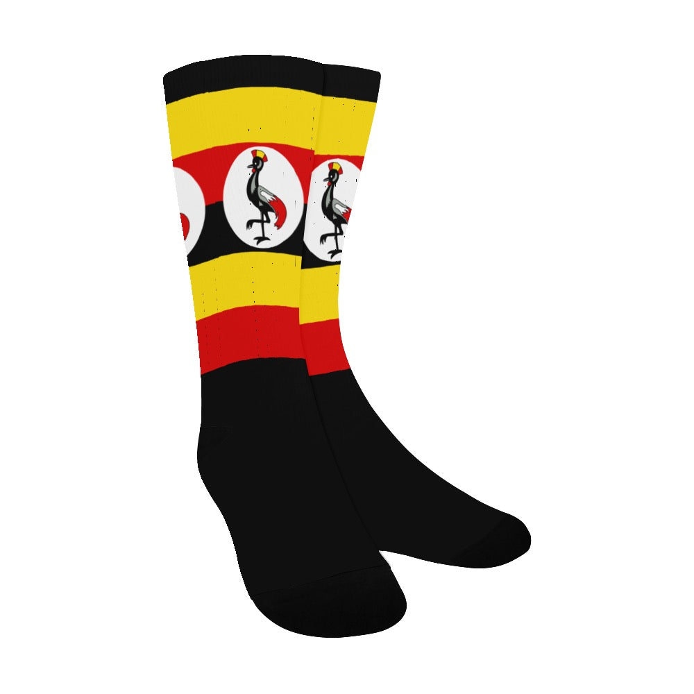 Uganda Calf High Socks