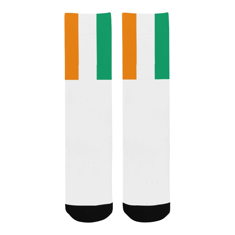 Ivory Coast Calf High Socks