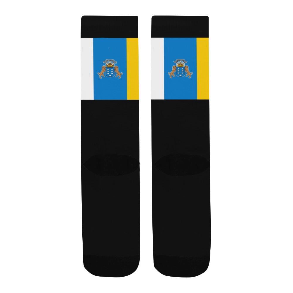 Canary Islands Calf High Socks