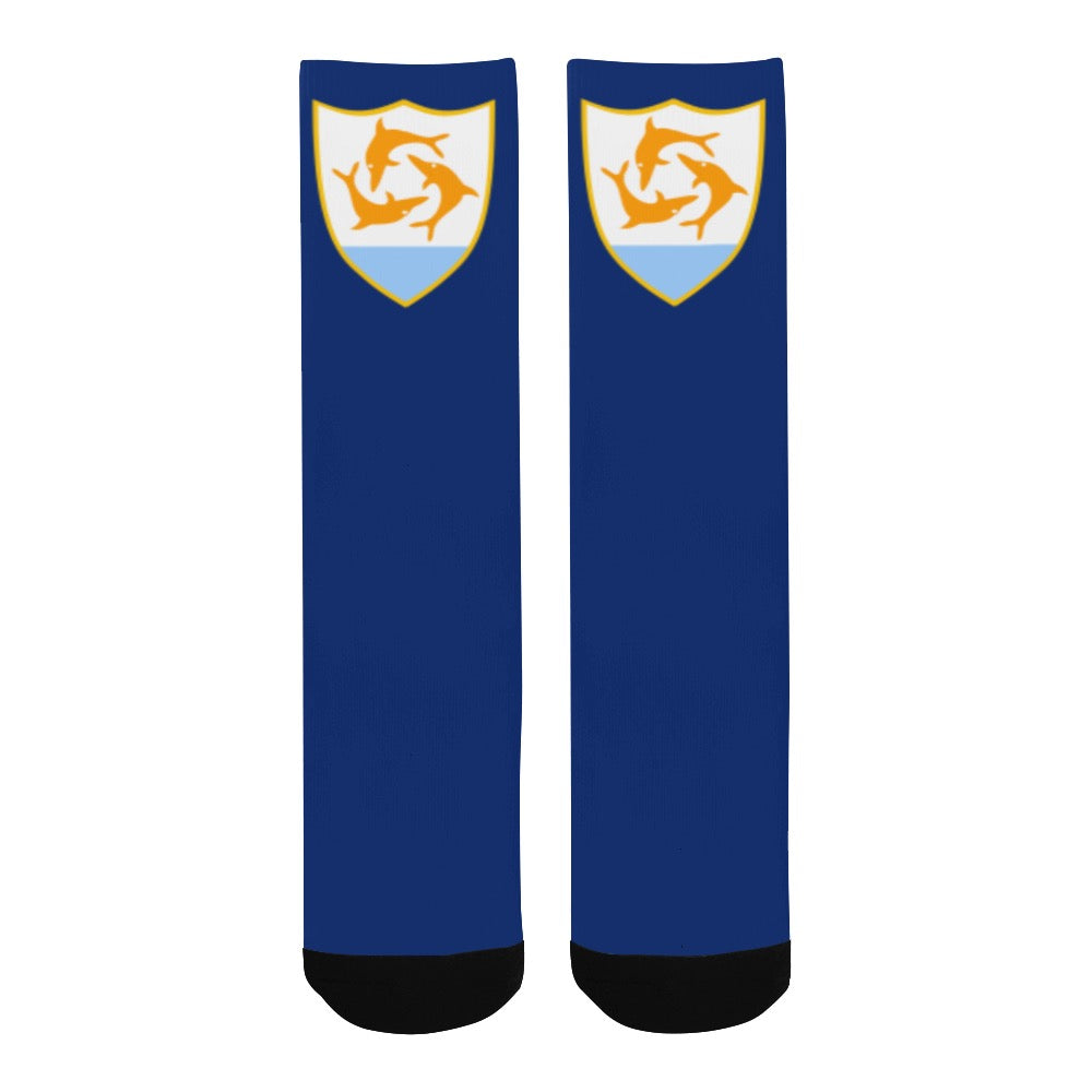 Anguilla Calf High Socks