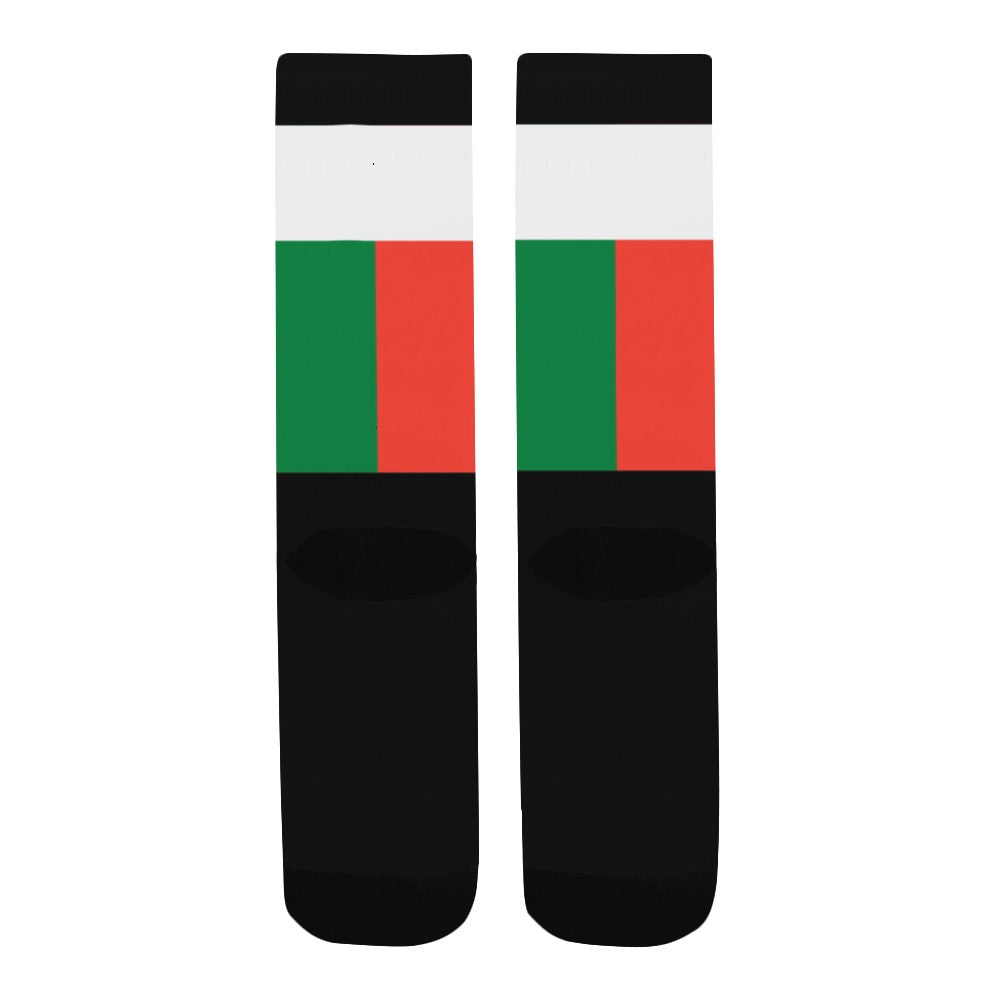 Madagascar Calf High Socks