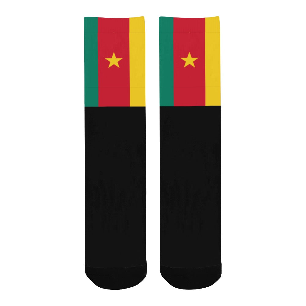 Cameroon Calf High Socks