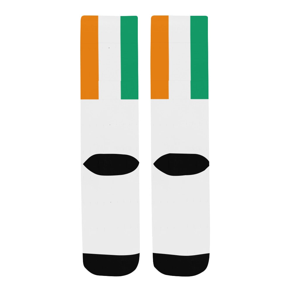 Ivory Coast Calf High Socks
