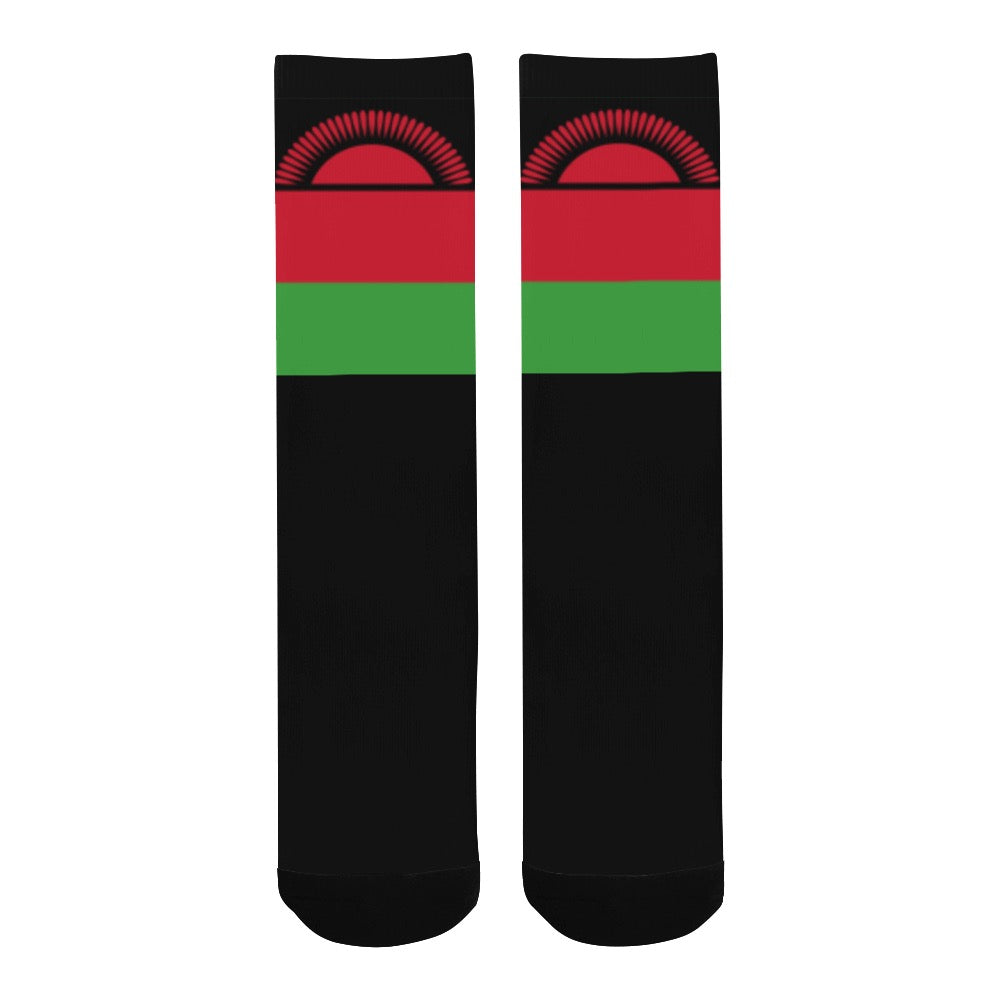 Malawi Calf High Socks