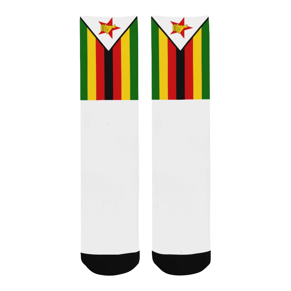 Zimbabwe Calf High Socks