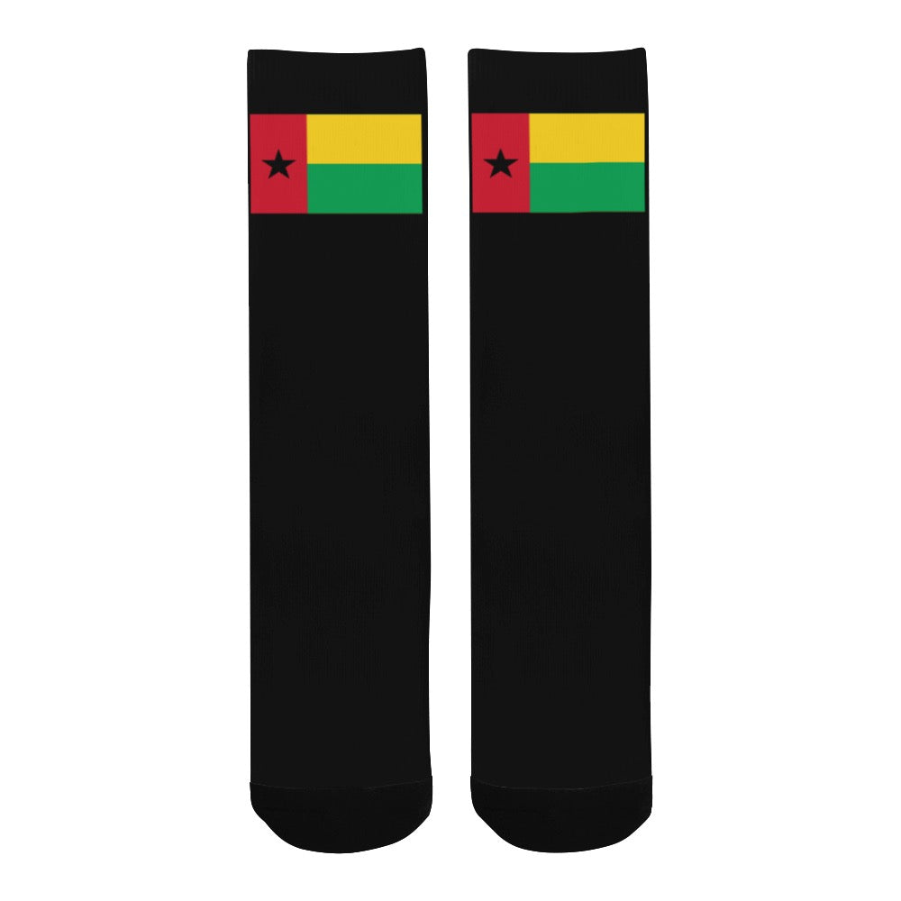 Guinea-Bissau Calf High Socks