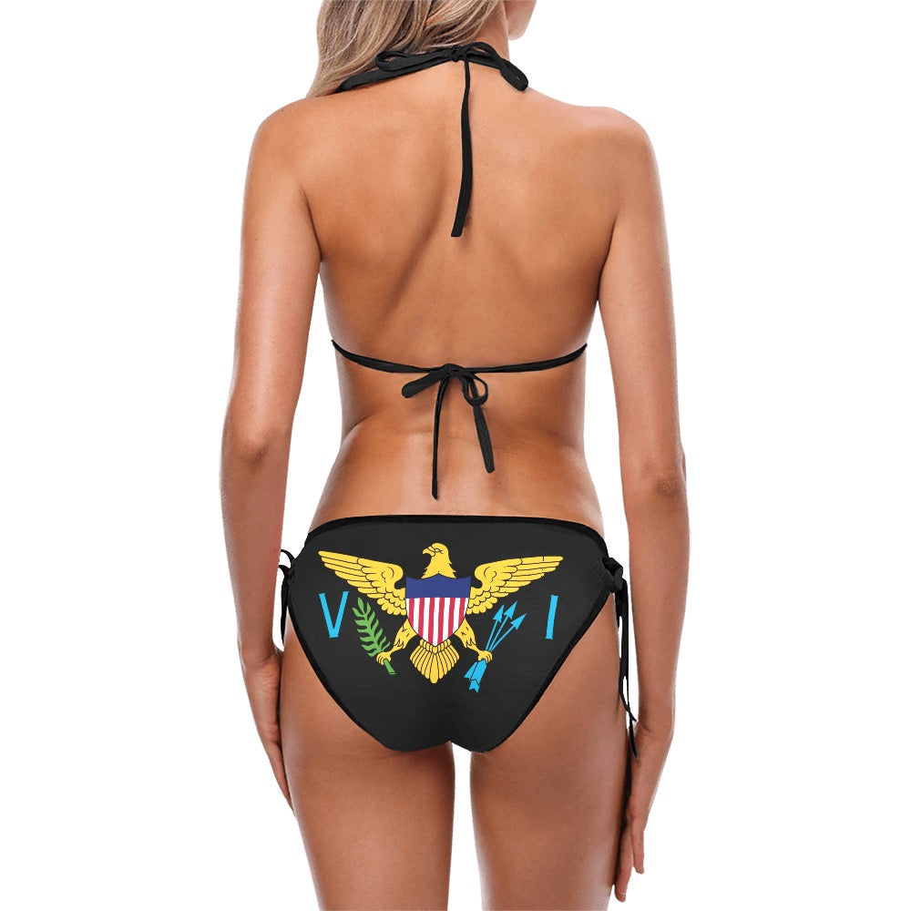 U.S. Virgin Islands 2-pc Bikini (Black)