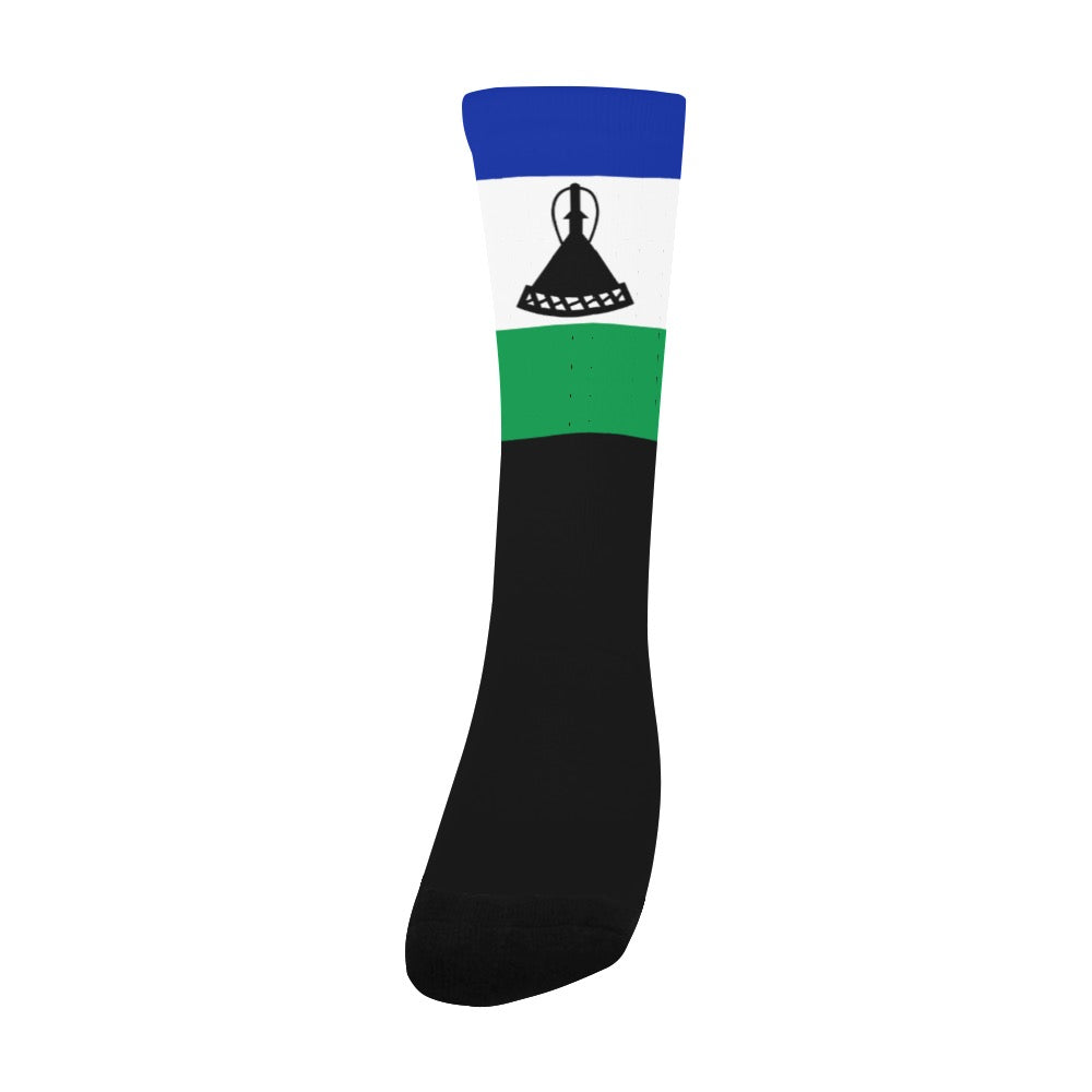 Lesotho Calf High Socks