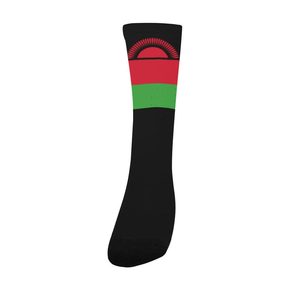Malawi Calf High Socks