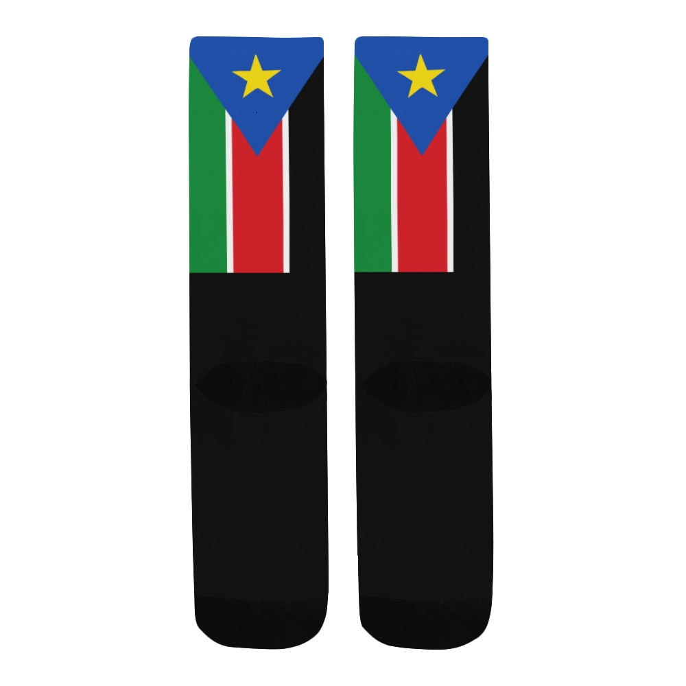 South Sudan Calf High Socks