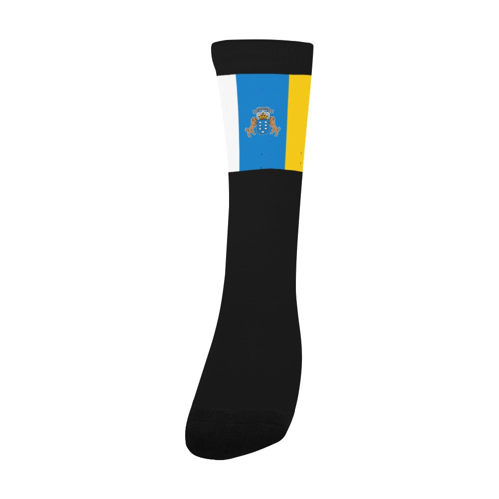 Canary Islands Calf High Socks