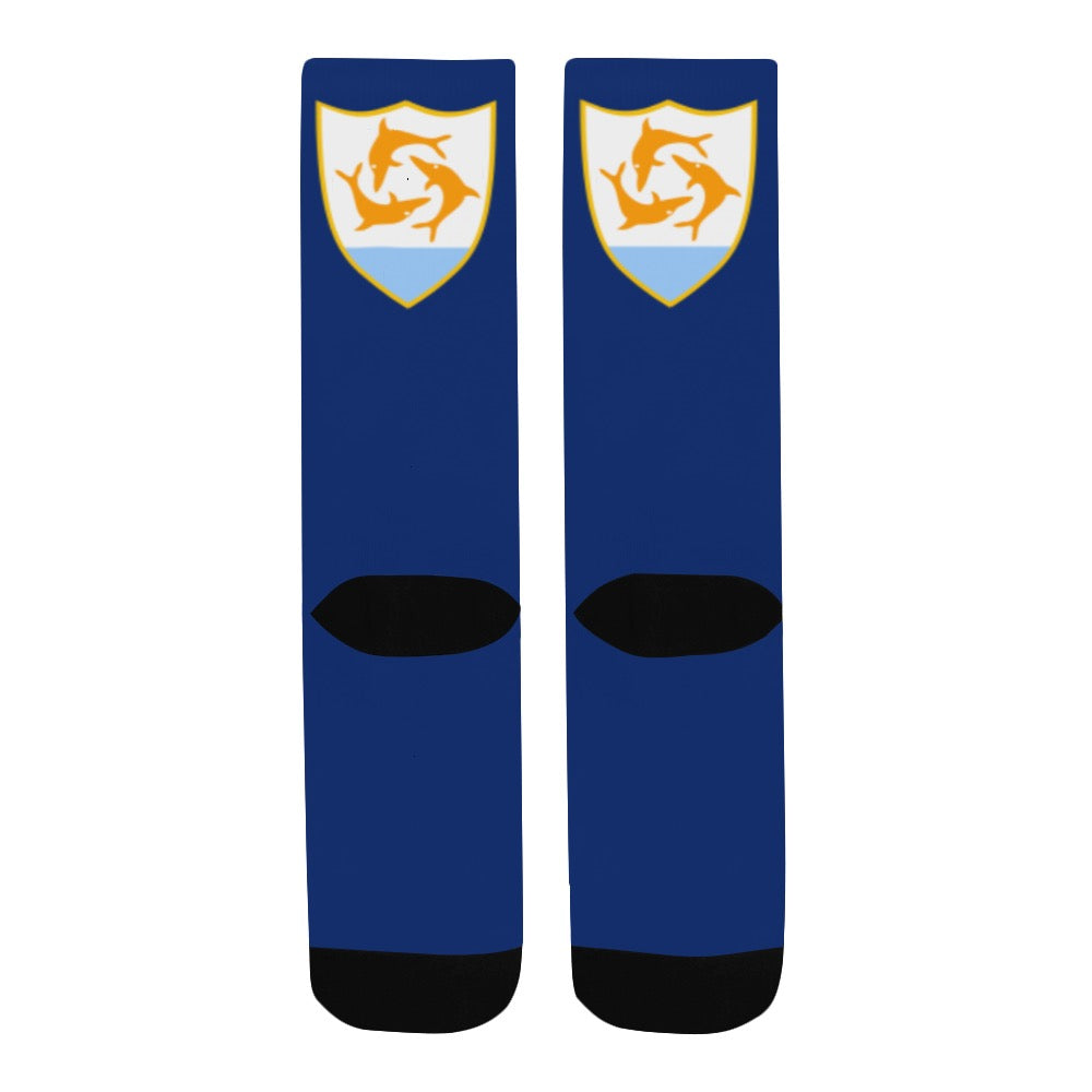Anguilla Calf High Socks