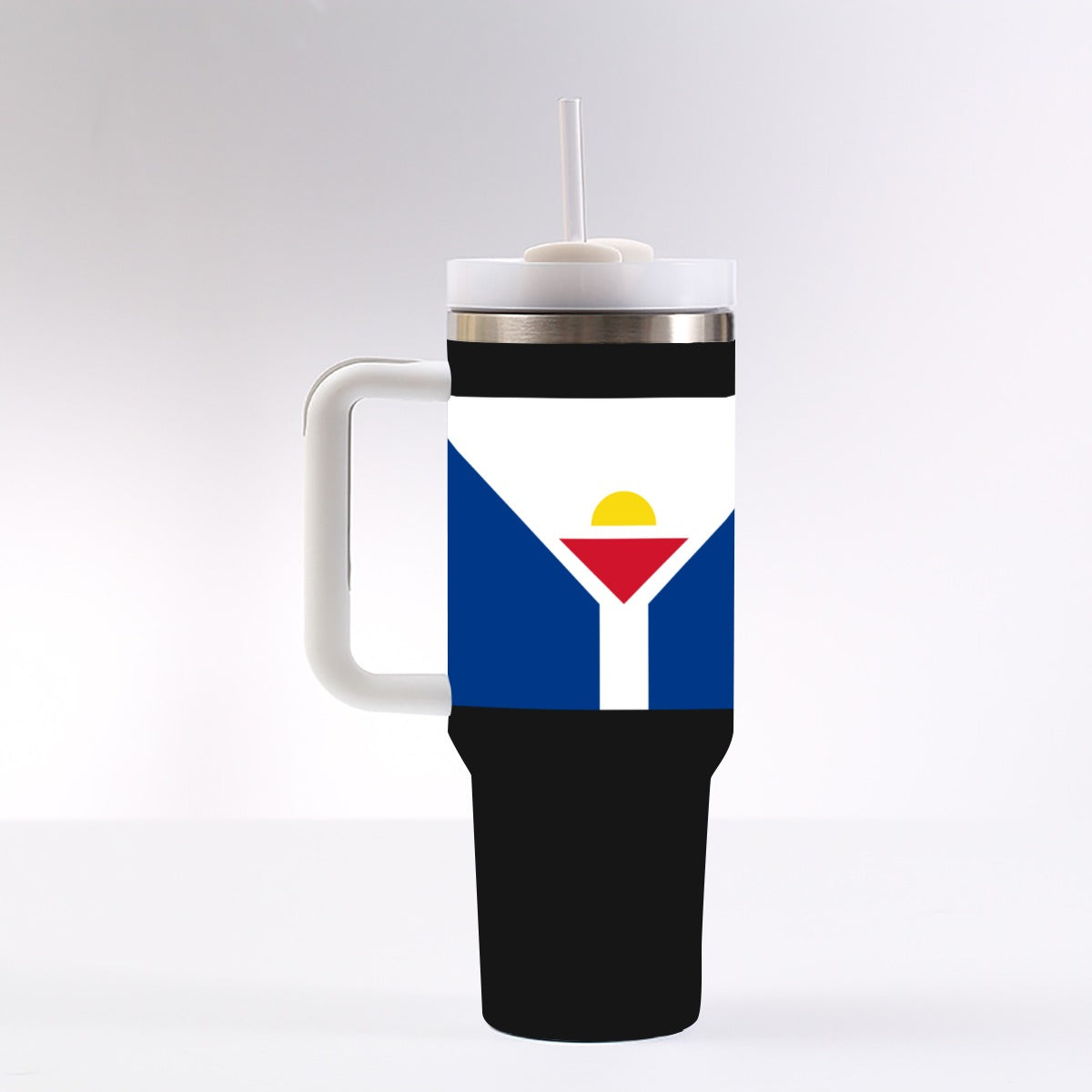 Saint Martin 40 oz Tumbler With Handle