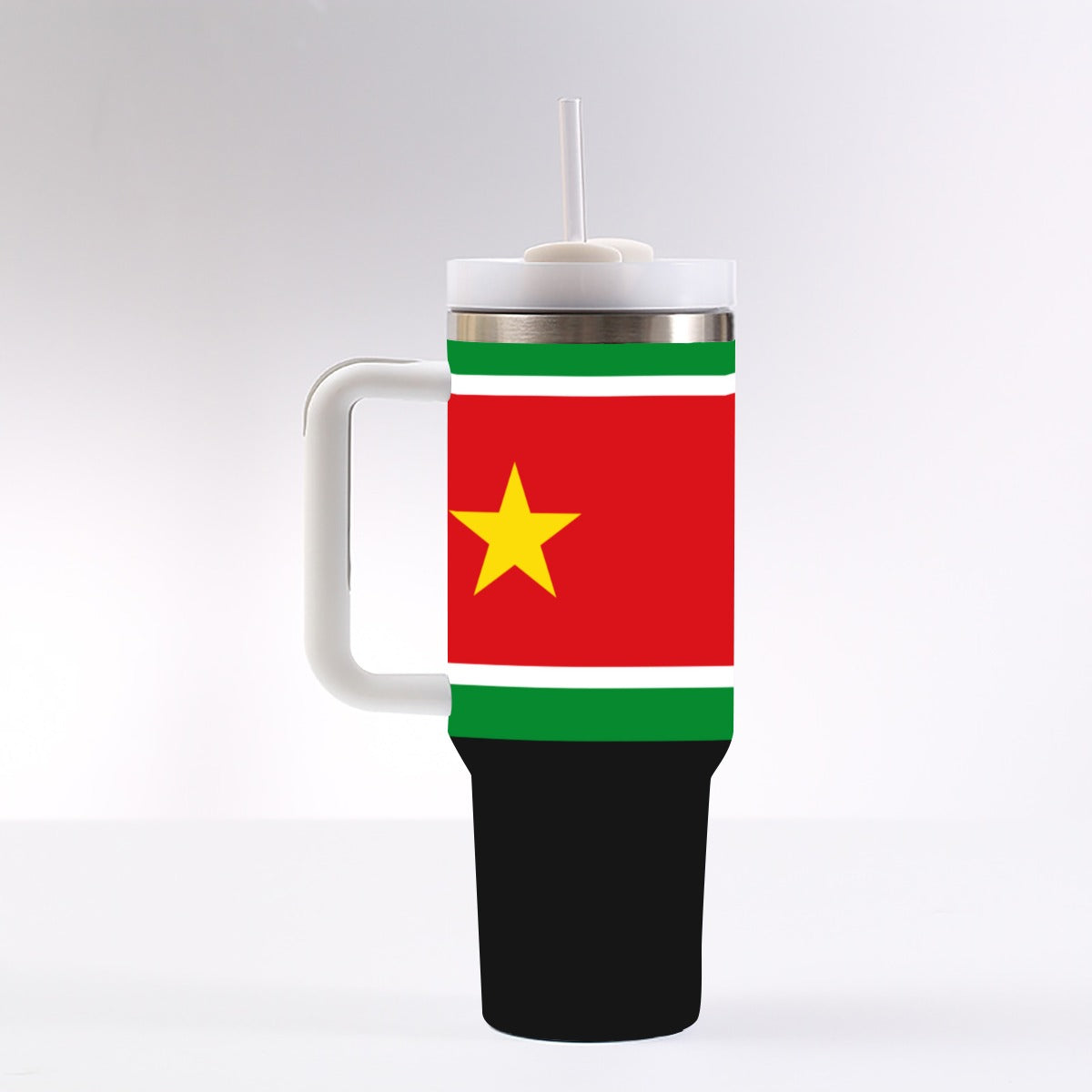 Guadeloupe 40 oz Tumbler With Handle