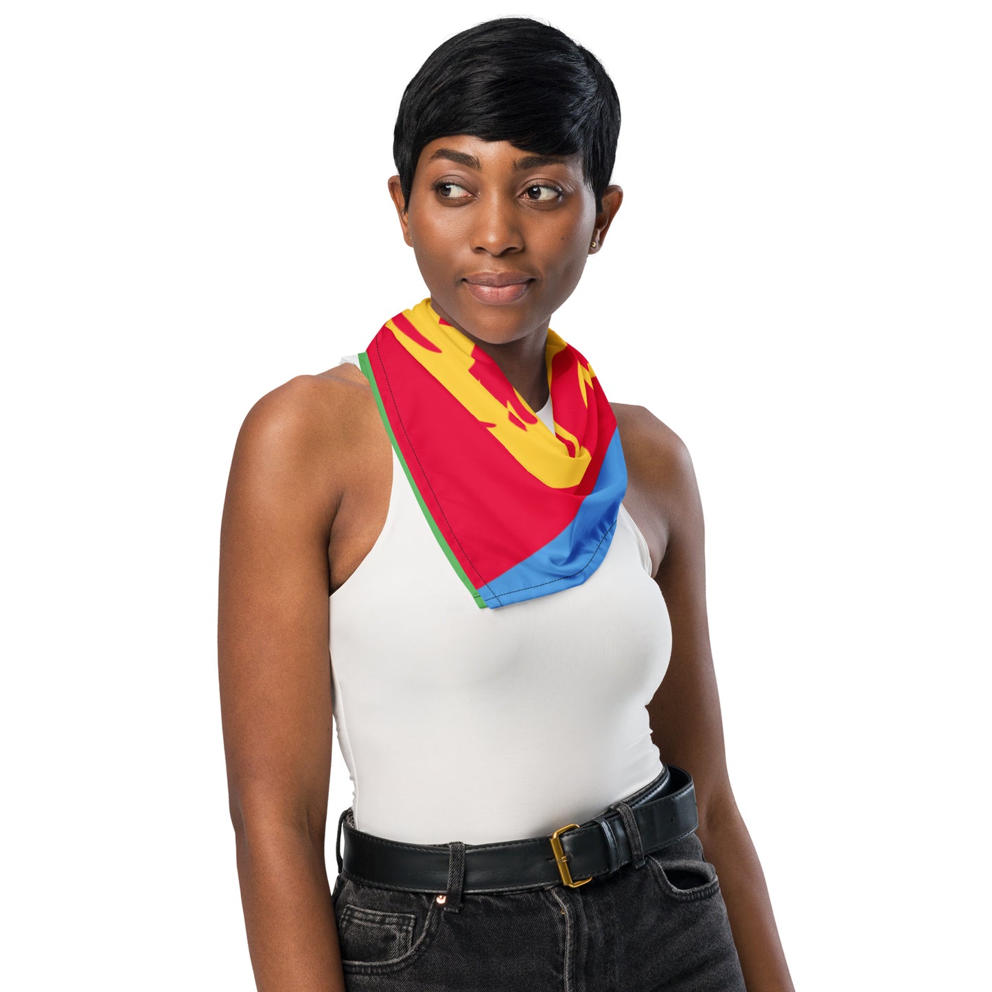 Eritrea Flag Bandana – African Festival, Carnival & Cultural Wear