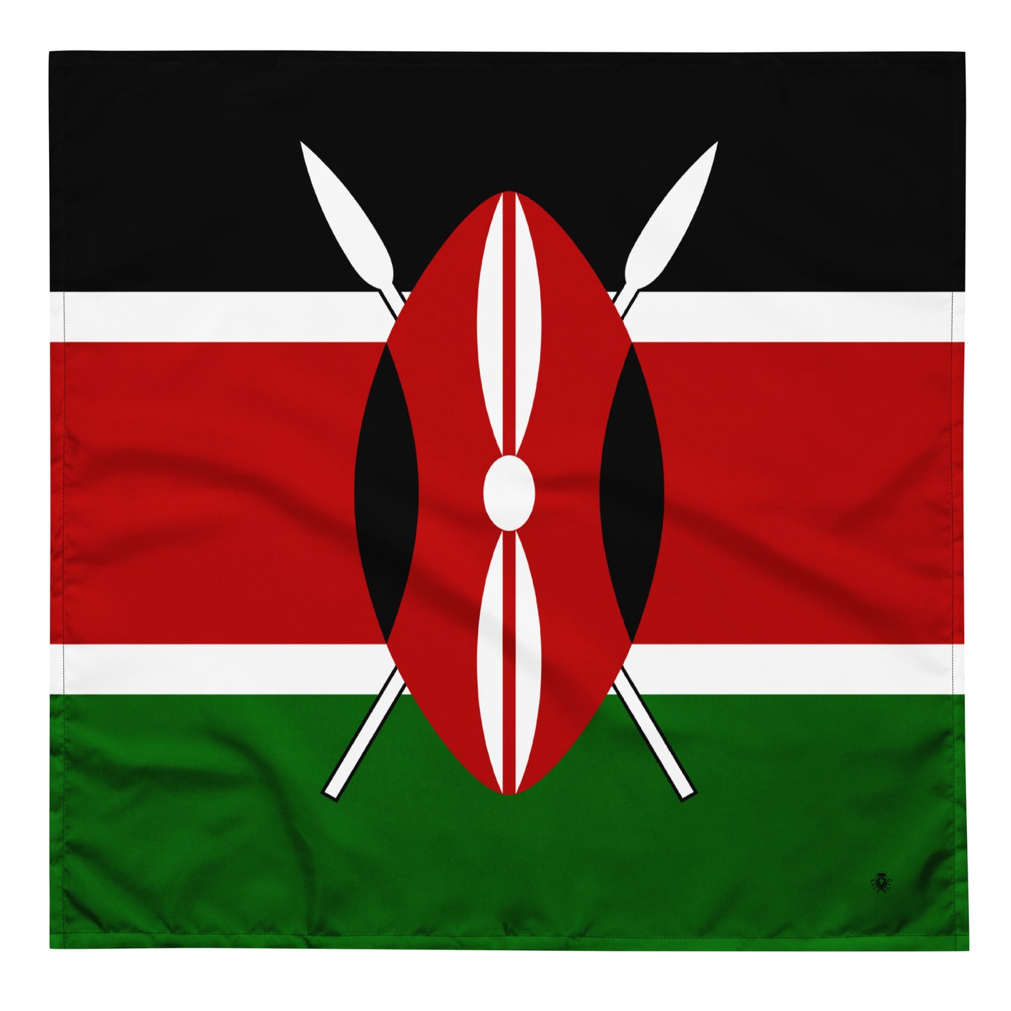 Kenya Flag Bandana – African Festival, Carnival & Cultural Wear
