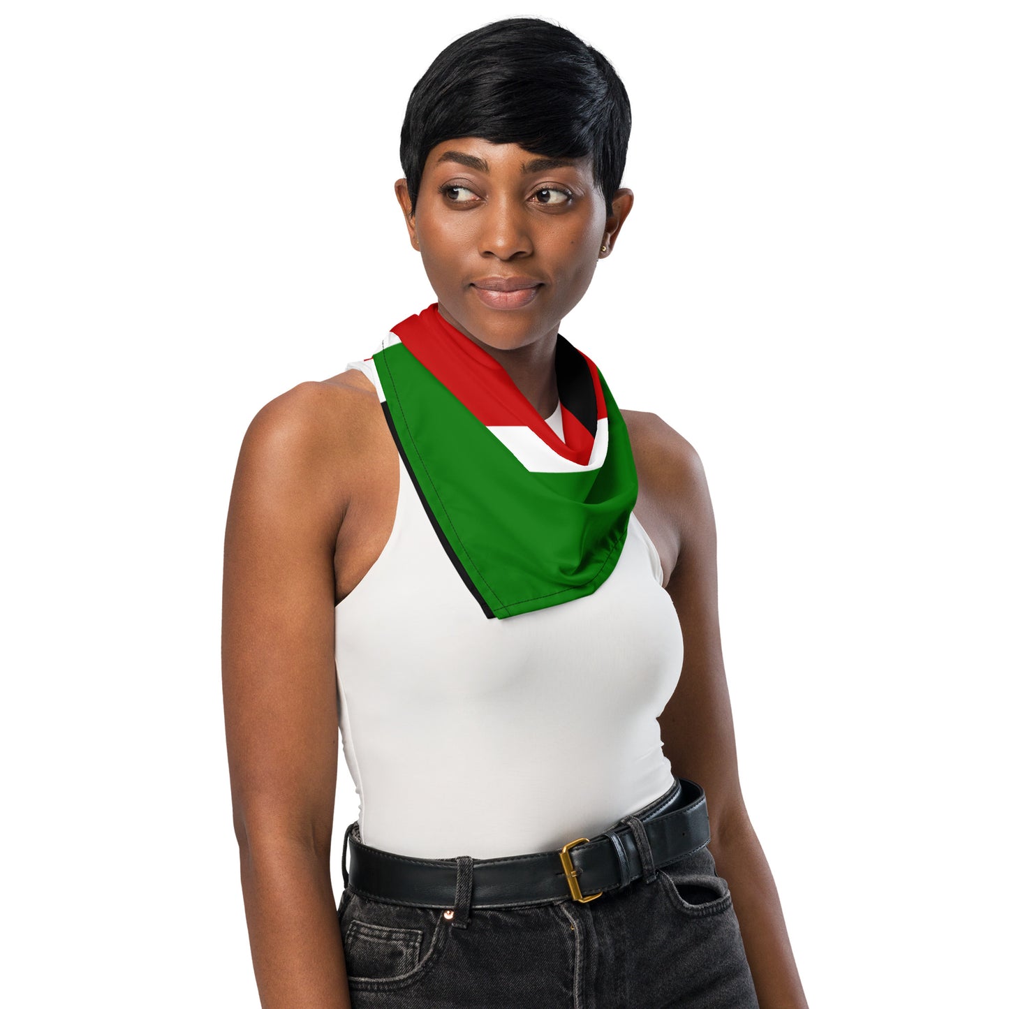 Kenya Flag Bandana – African Festival, Carnival & Cultural Wear