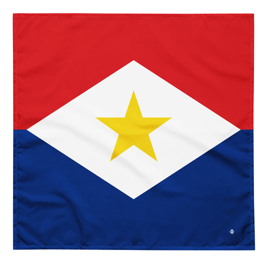 Saba Flag Bandana – Caribbean Festival, Carnival & Cultural Wear