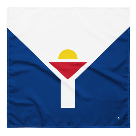 Saint Martin Flag Bandana – Caribbean Festival, Carnival & Cultural Wear