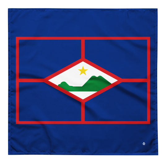 Sint Eustatius Flag Bandana – Caribbean Festival, Carnival & Cultural Wear