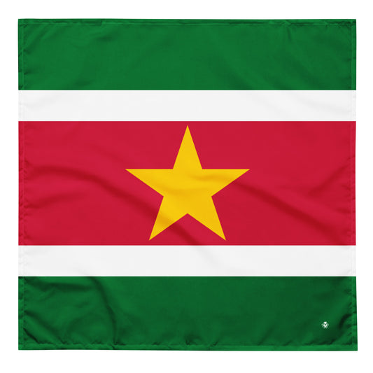 Suriname Flag Bandana – Caribbean Festival, Carnival & Cultural Wear