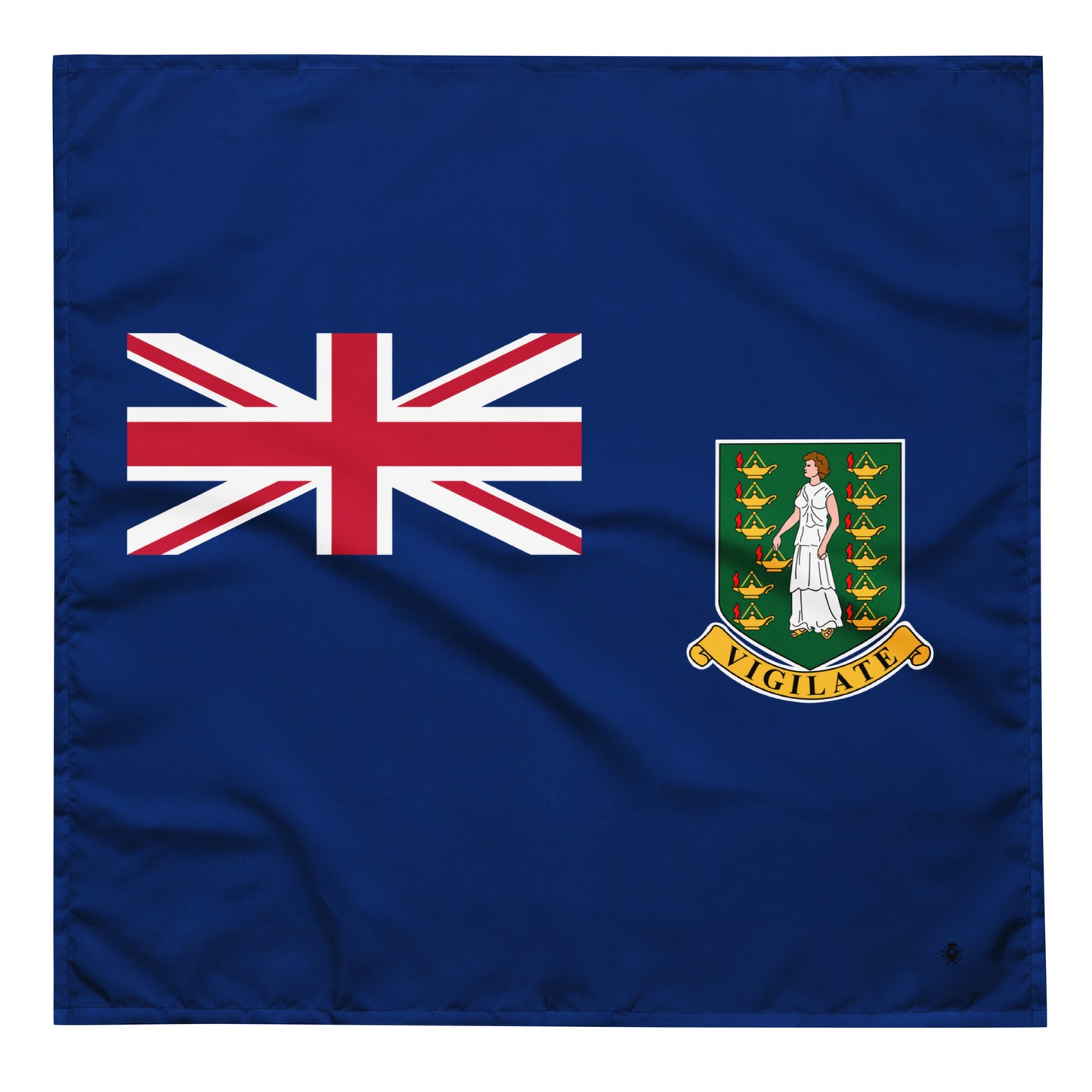 British Virgin Islands Flag Bandana – Caribbean Festival, Carnival & Cultural Wear