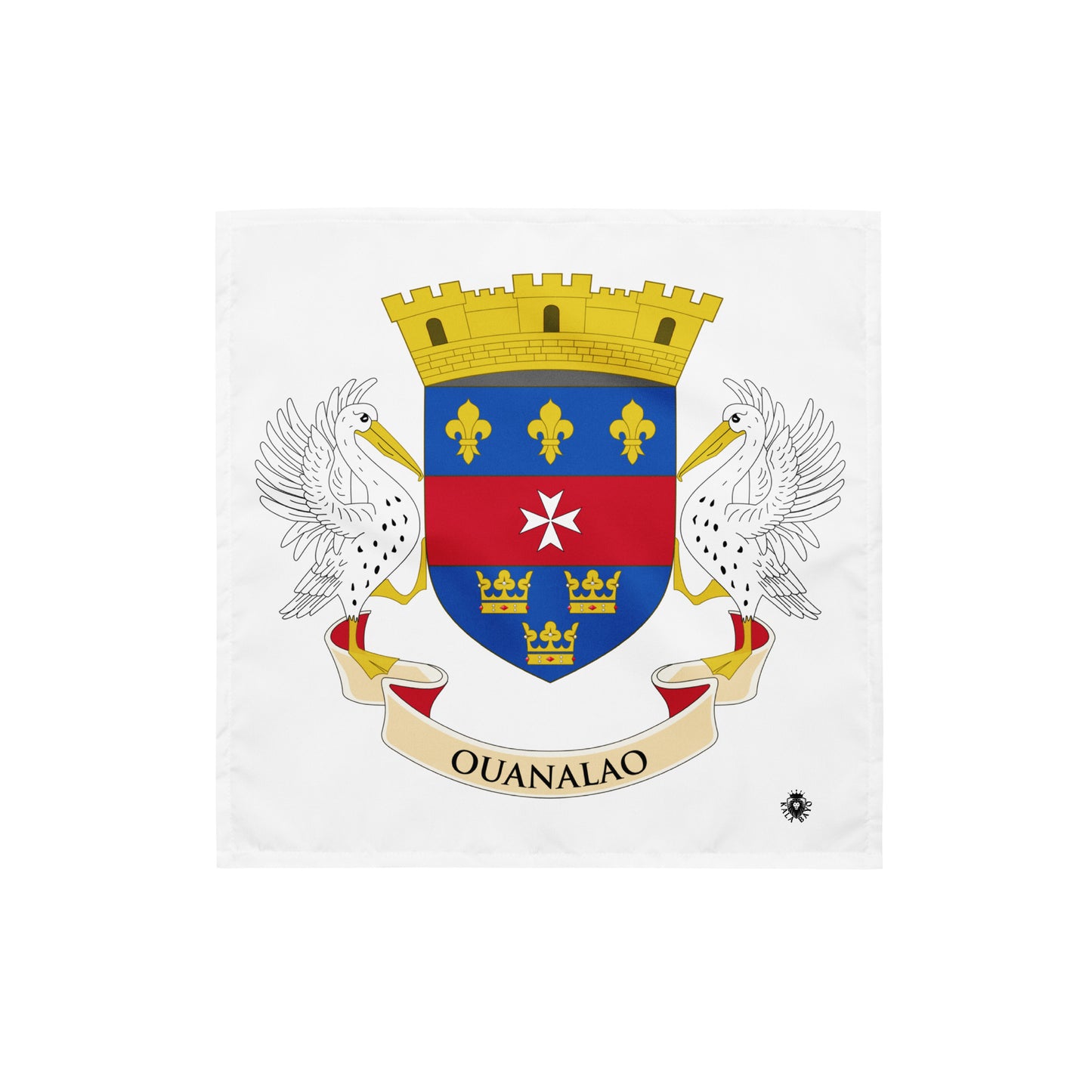 Saint Barthélemy Flag Bandana – Caribbean Festival, Carnival & Cultural Wear