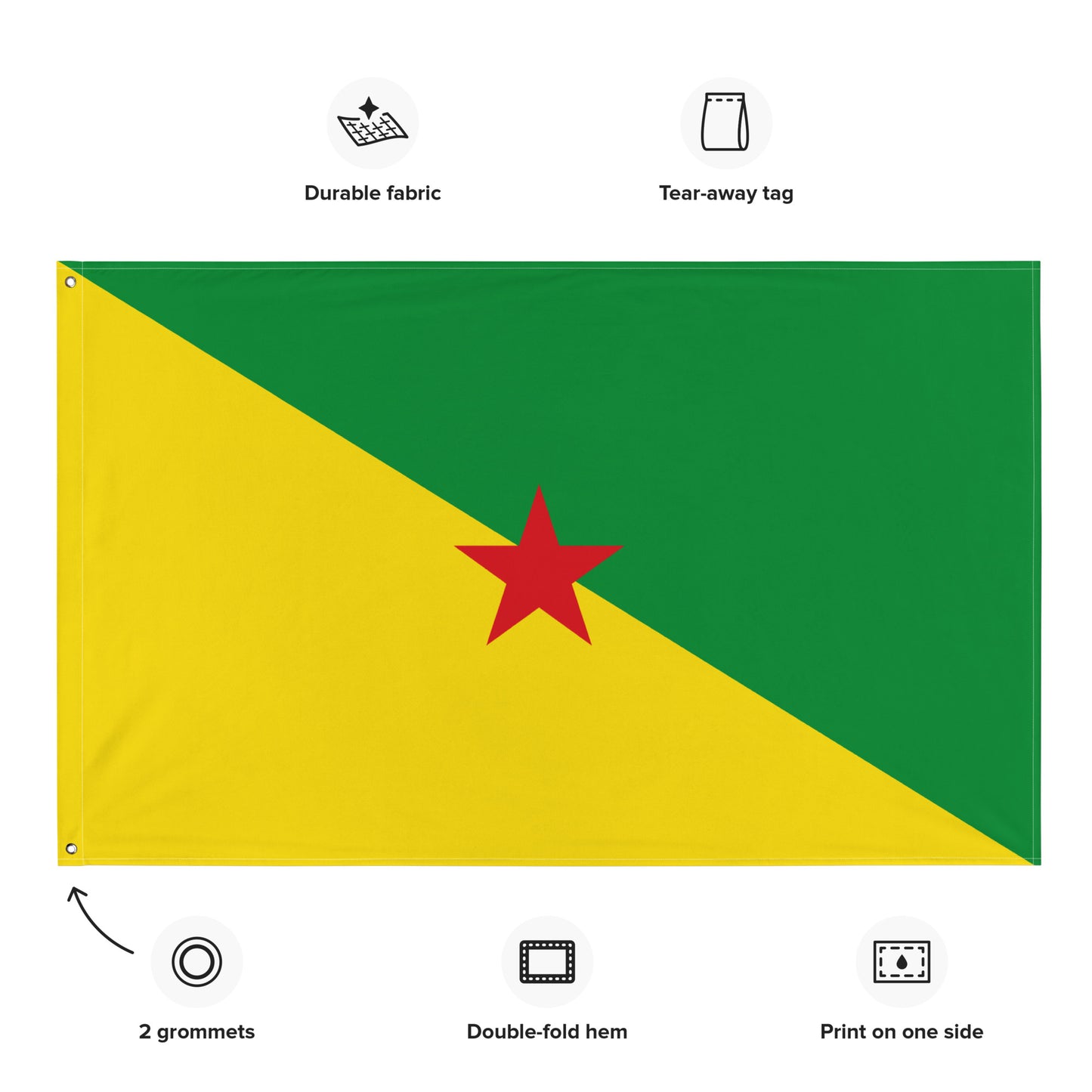 French Guiana Flag