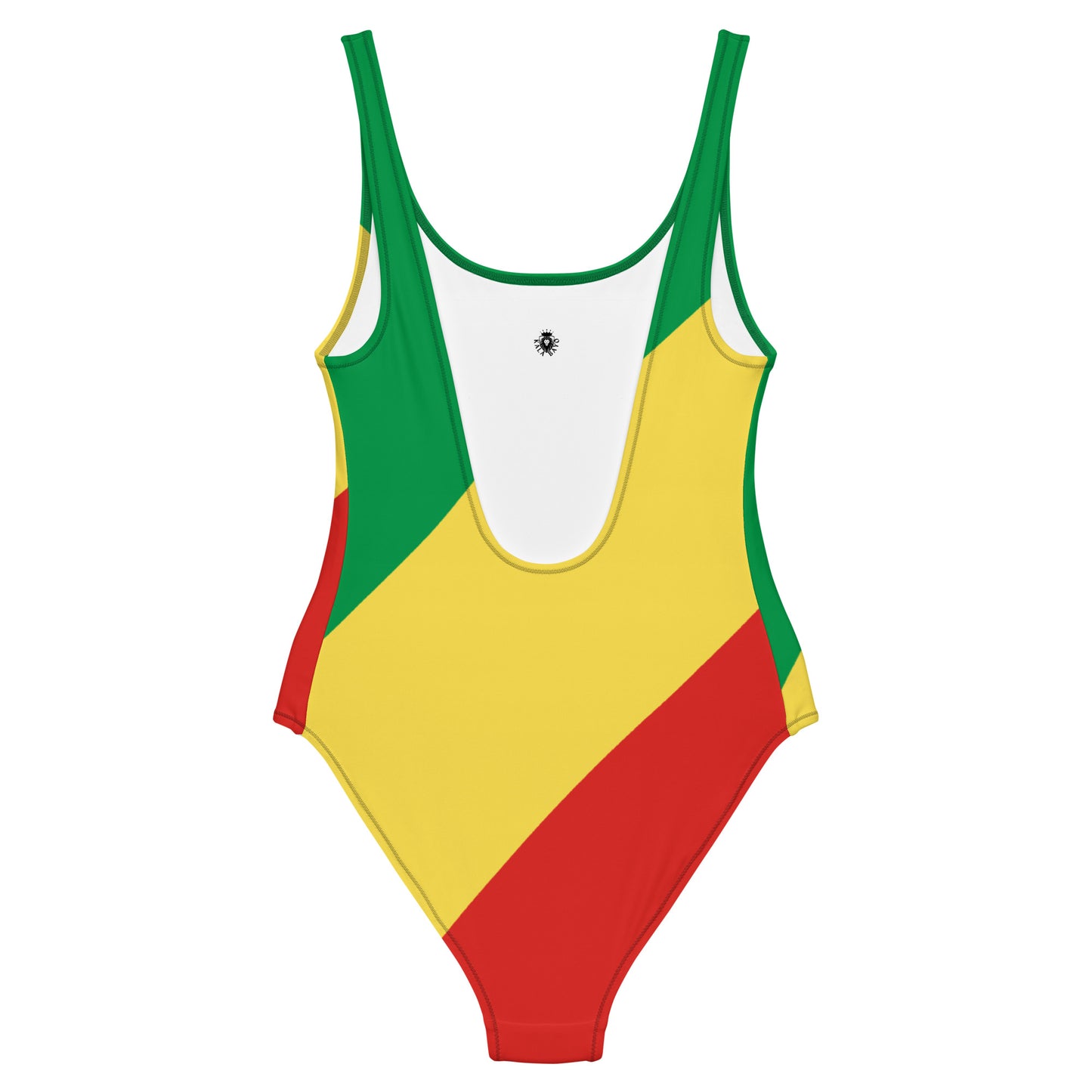 Republic of the Congo Flag Swimsuit – African One-Piece Swimwear