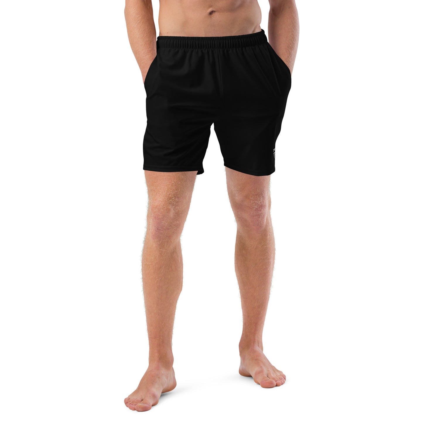Men's Swim Trunks-Black
