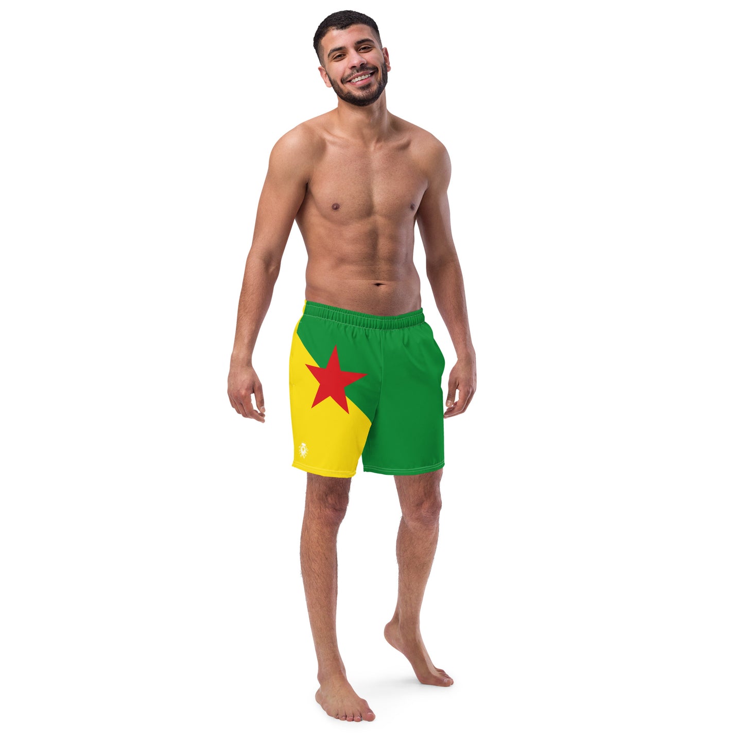 French Guiana Men's Swim Trunks
