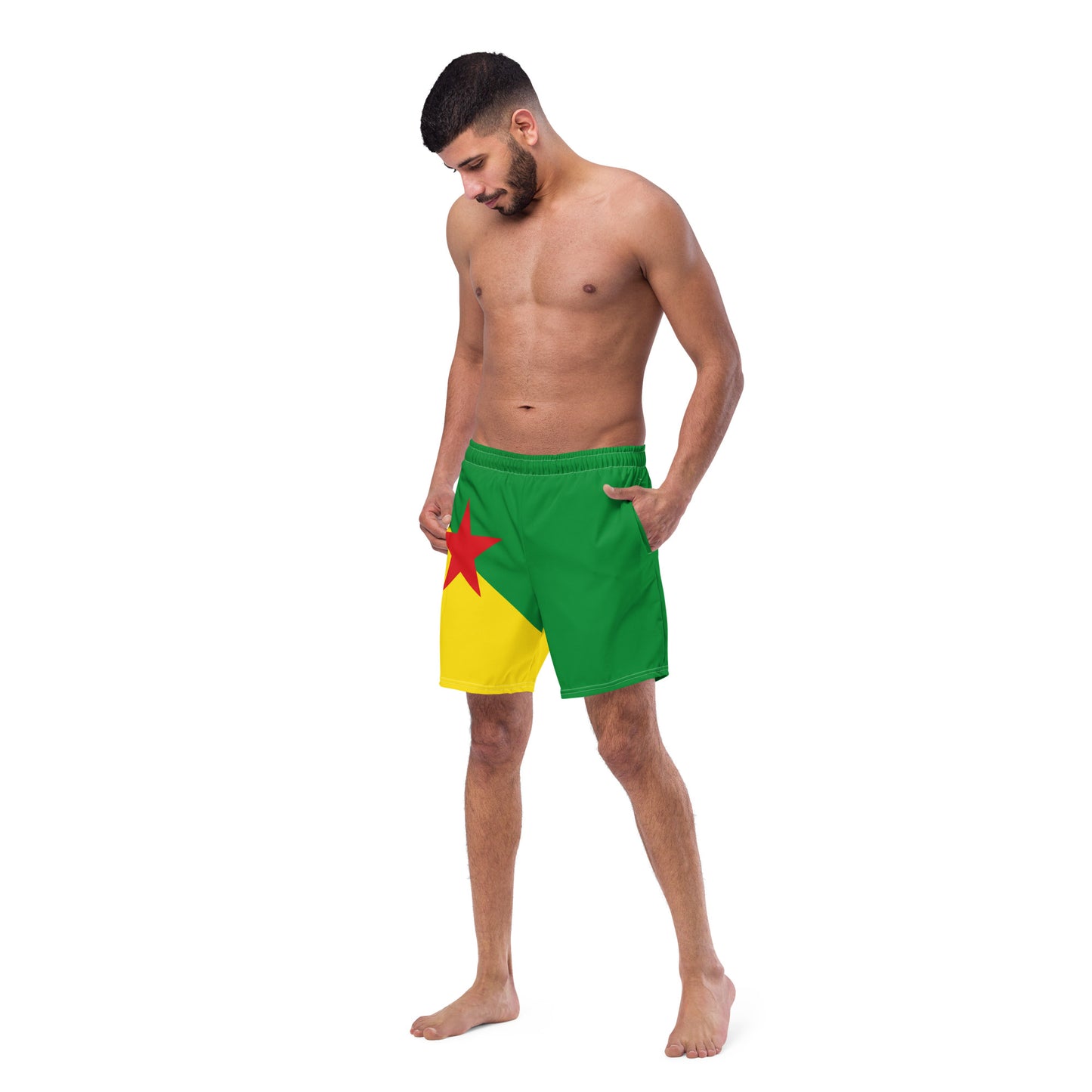 French Guiana Men's Swim Trunks
