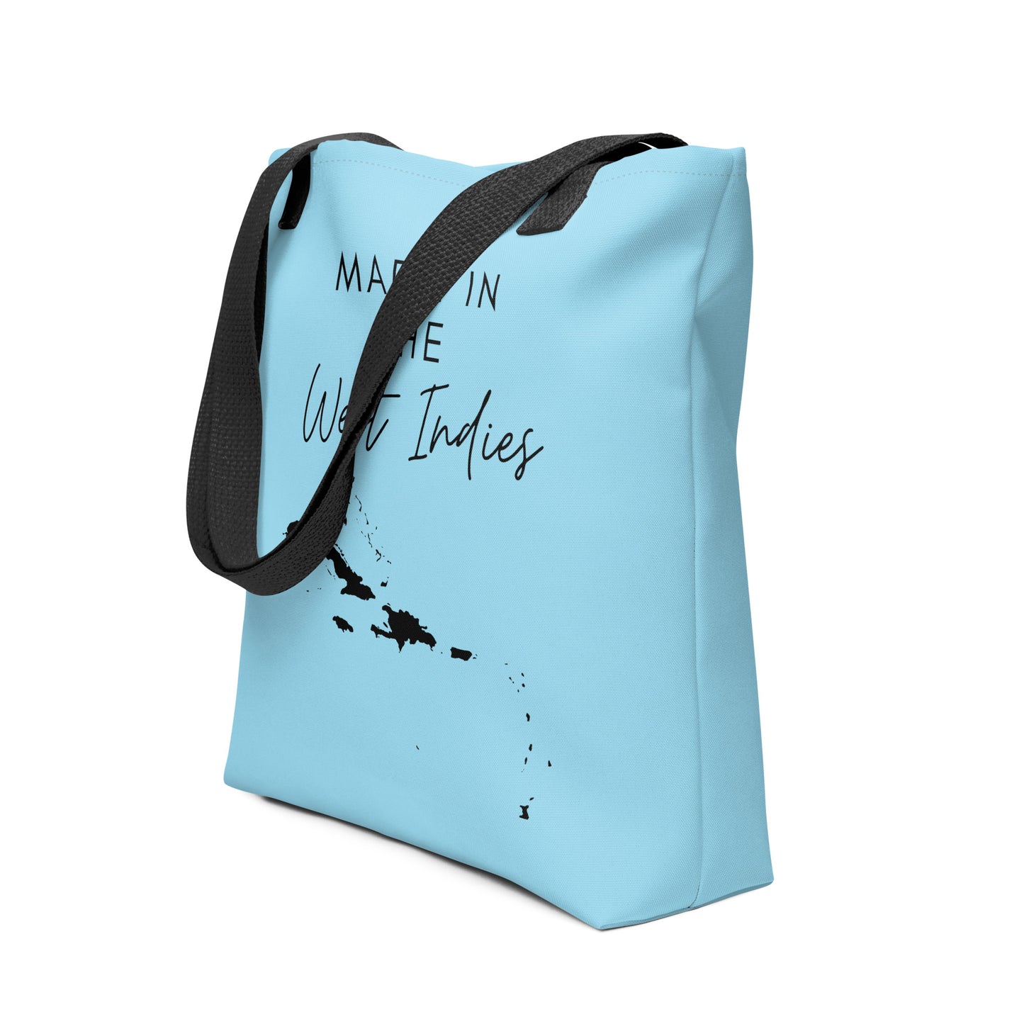 Made in the West Indies - Baby Blue Tote bag