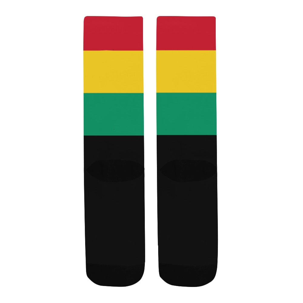 Guinea Calf High Socks