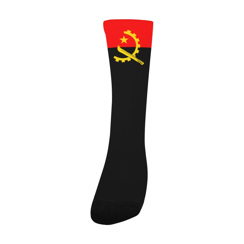 Angola Calf High Socks
