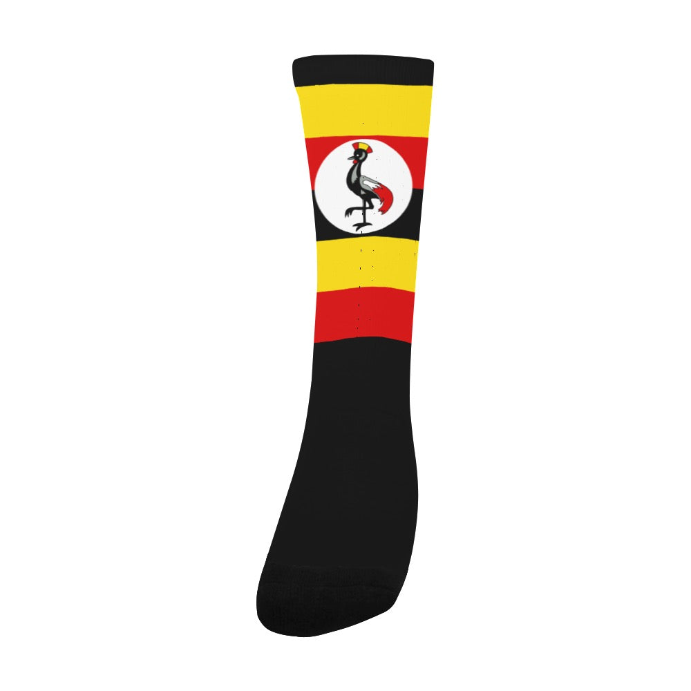 Uganda Calf High Socks