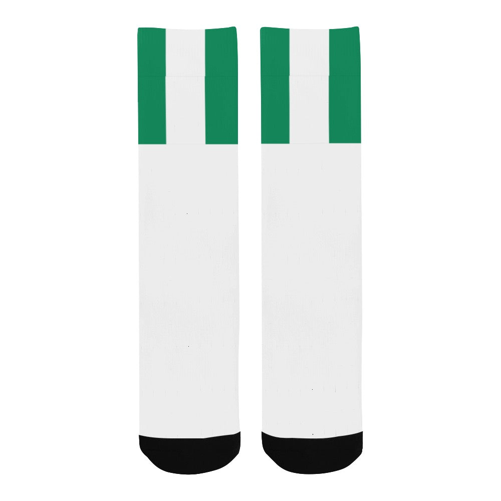 Nigeria Calf High Socks