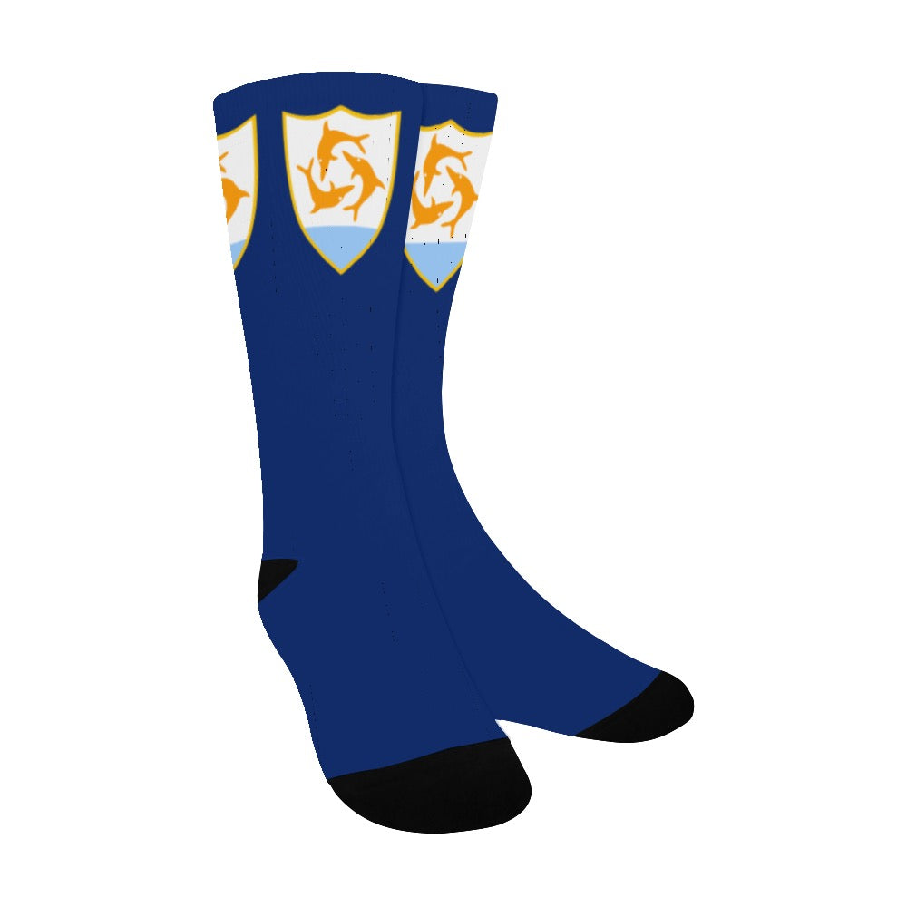 Anguilla Calf High Socks