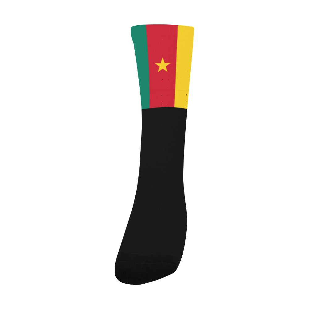 Cameroon Calf High Socks