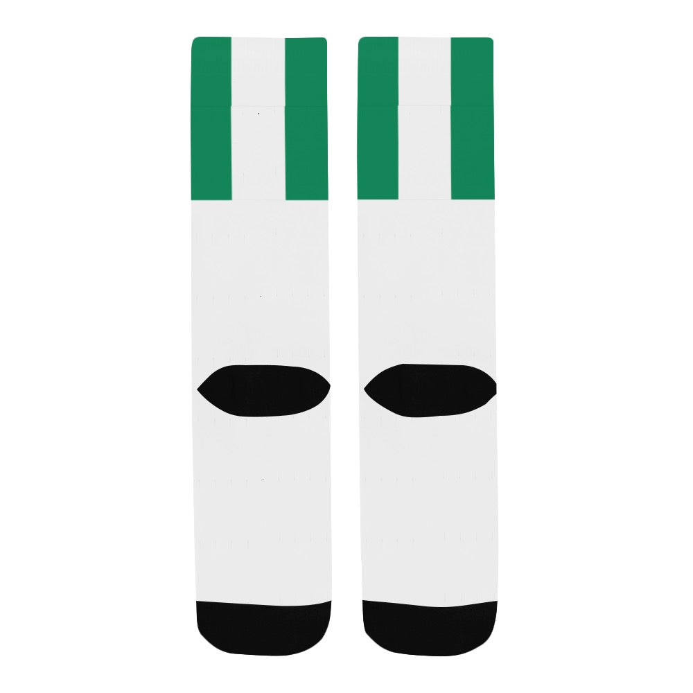 Nigeria Calf High Socks