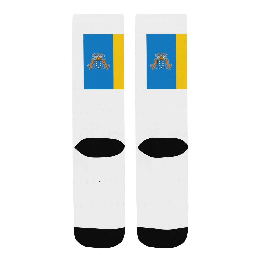 Canary Islands Calf High Socks