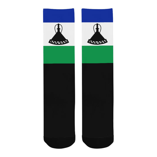 Lesotho Calf High Socks