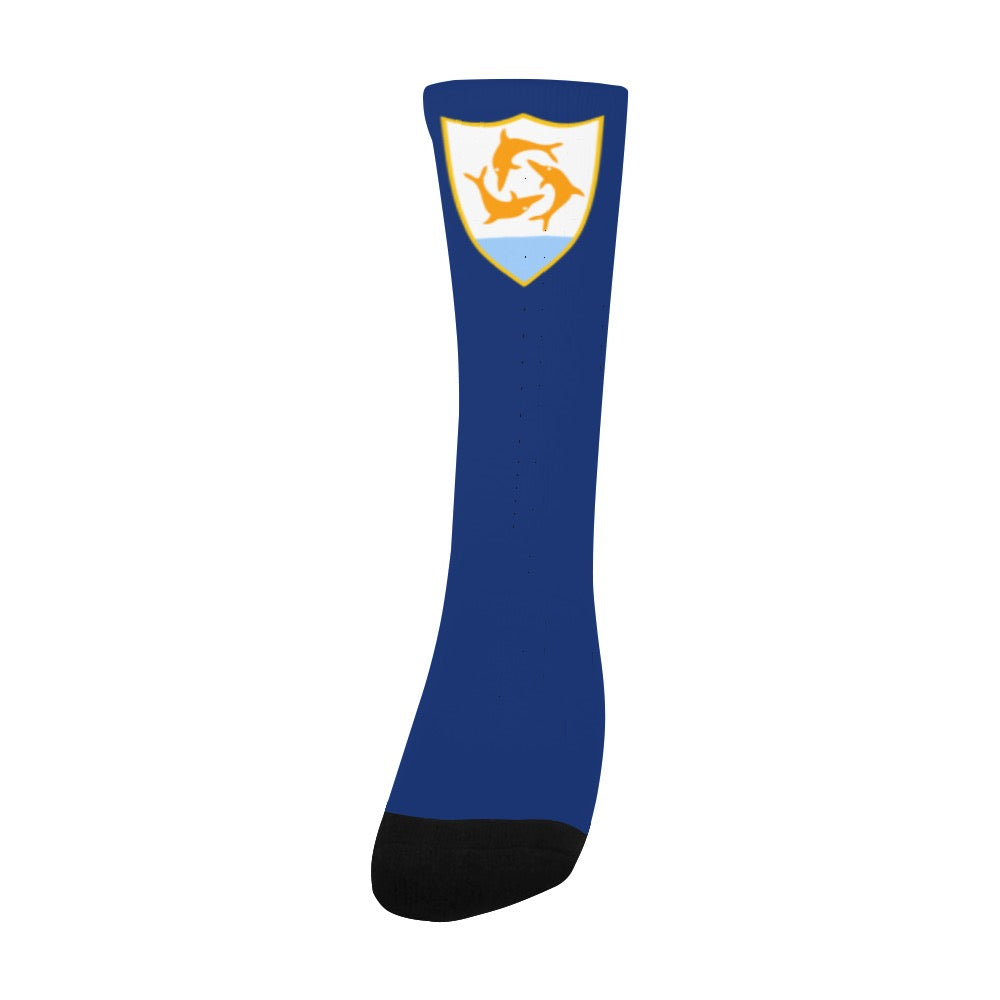 Anguilla Calf High Socks