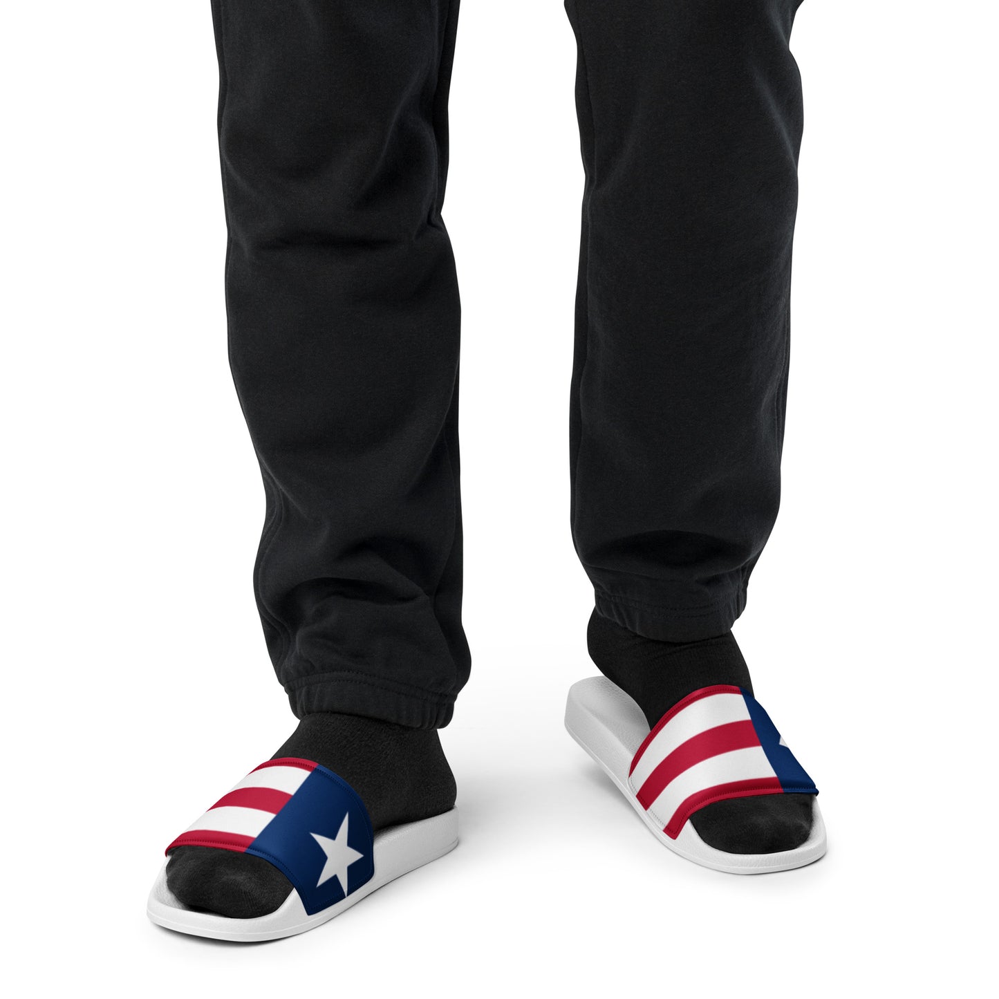 Liberia Men’s slides (white)